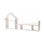 Półka domek regał na książki do pokoju dziecka